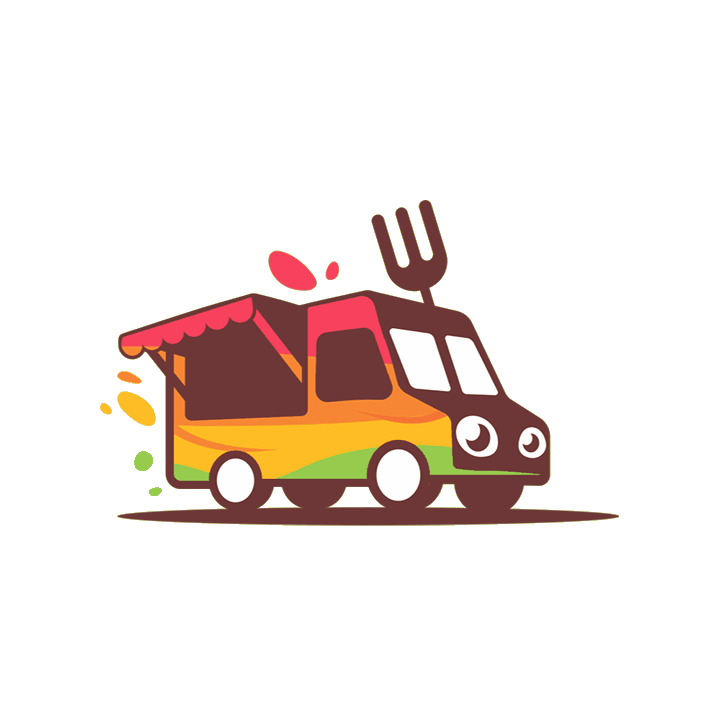 Food truck animé